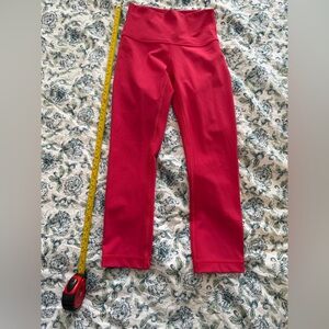Lululemon Wunder Train Leggings - 21inch - Pink - Size 2 - Like New